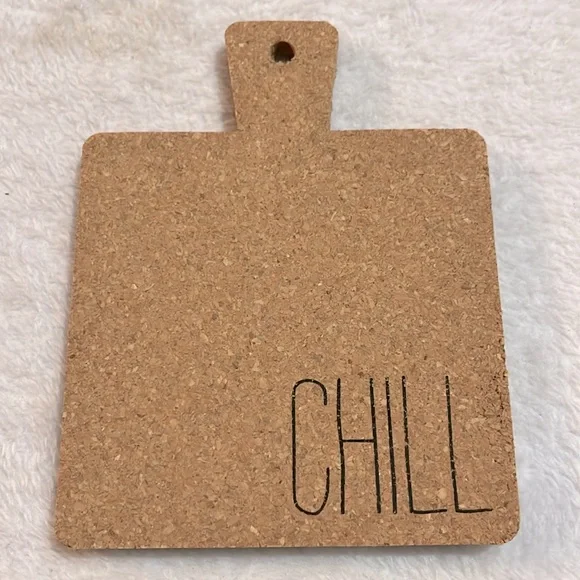 Set of Cork Coasters with Fun Text “Cheers, Sip, Enjoy, Chill” - Picture 4 of 6